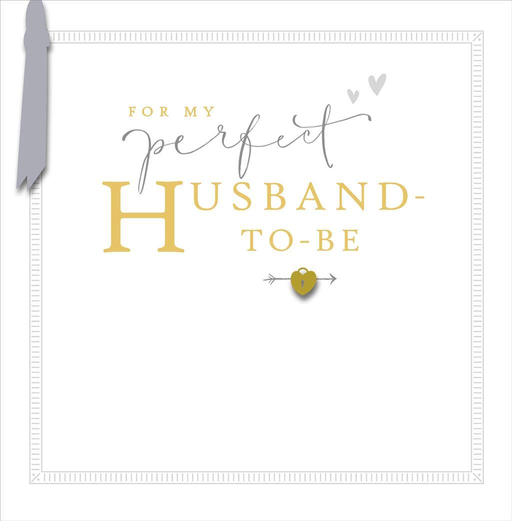 Carlton for My Perfect Husband to Be Engagement Card 