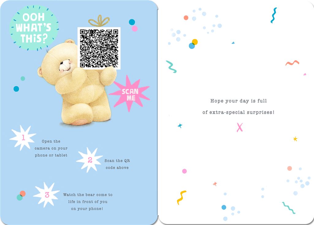 Cheer Hip Hip Hooray! Forever Friends Birthday Card