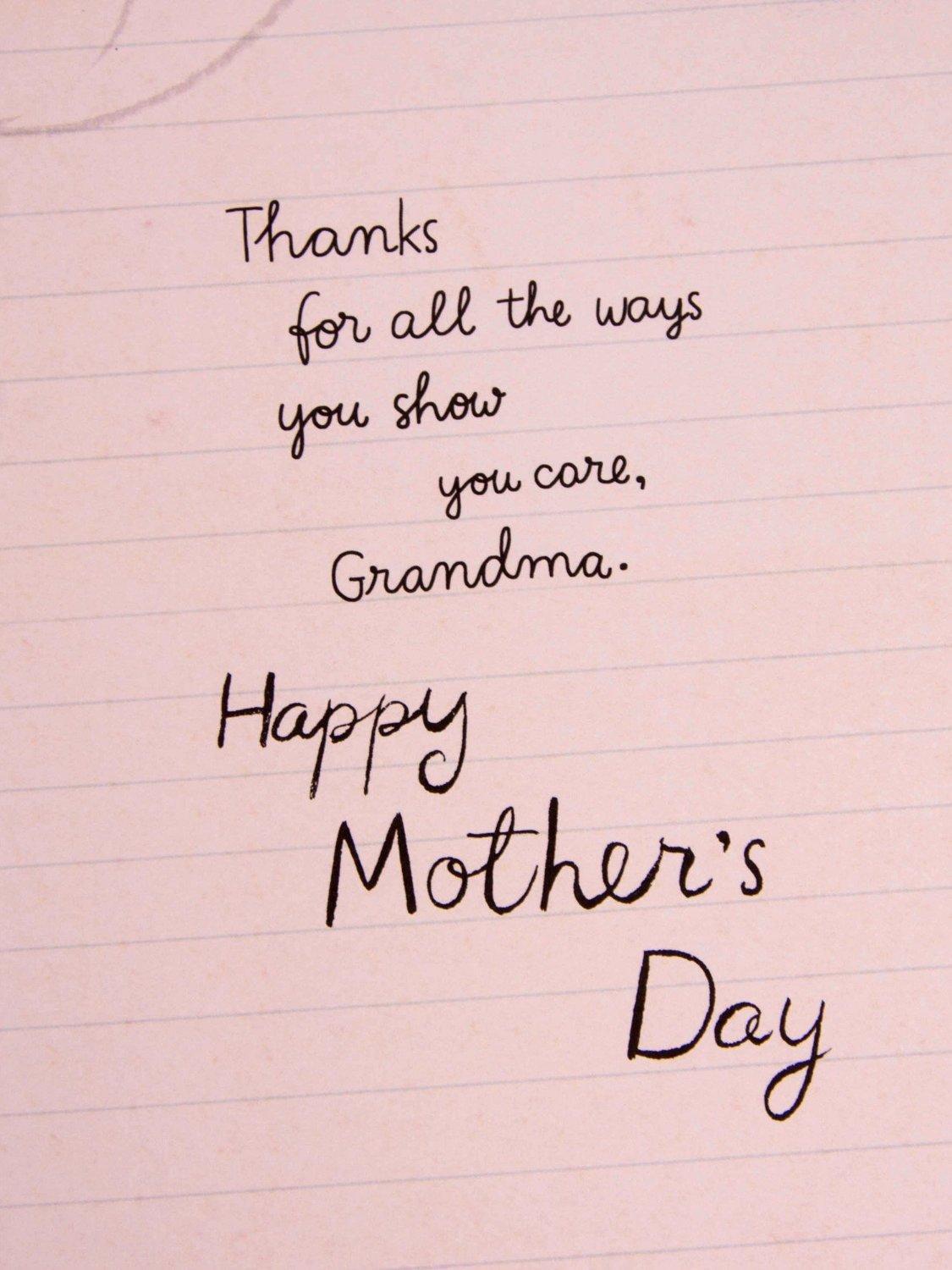 Grandmas Do So Much, Mother's Day Greetings Card