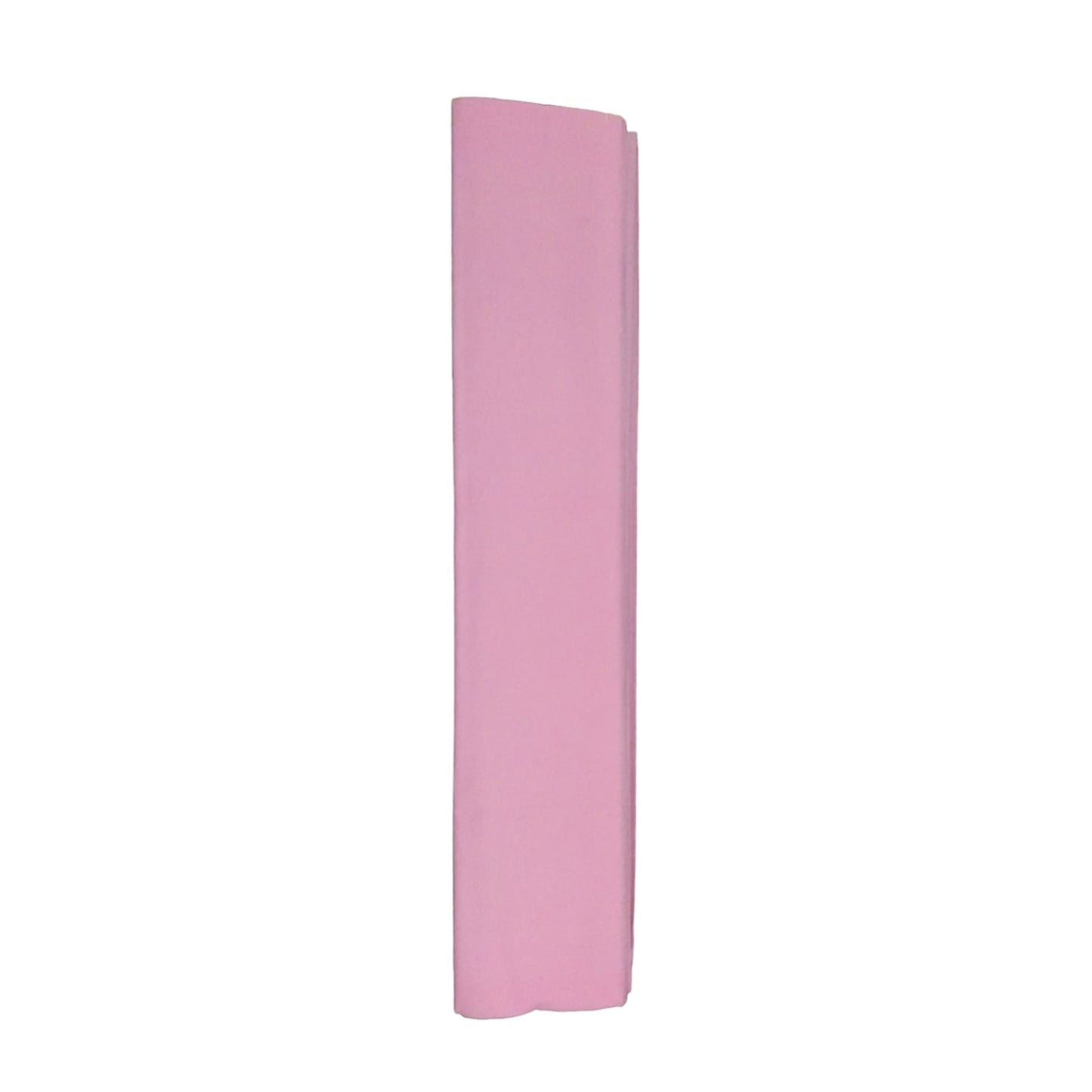 Pack of 10 Light Pink Crepe Paper  50 x 200cm