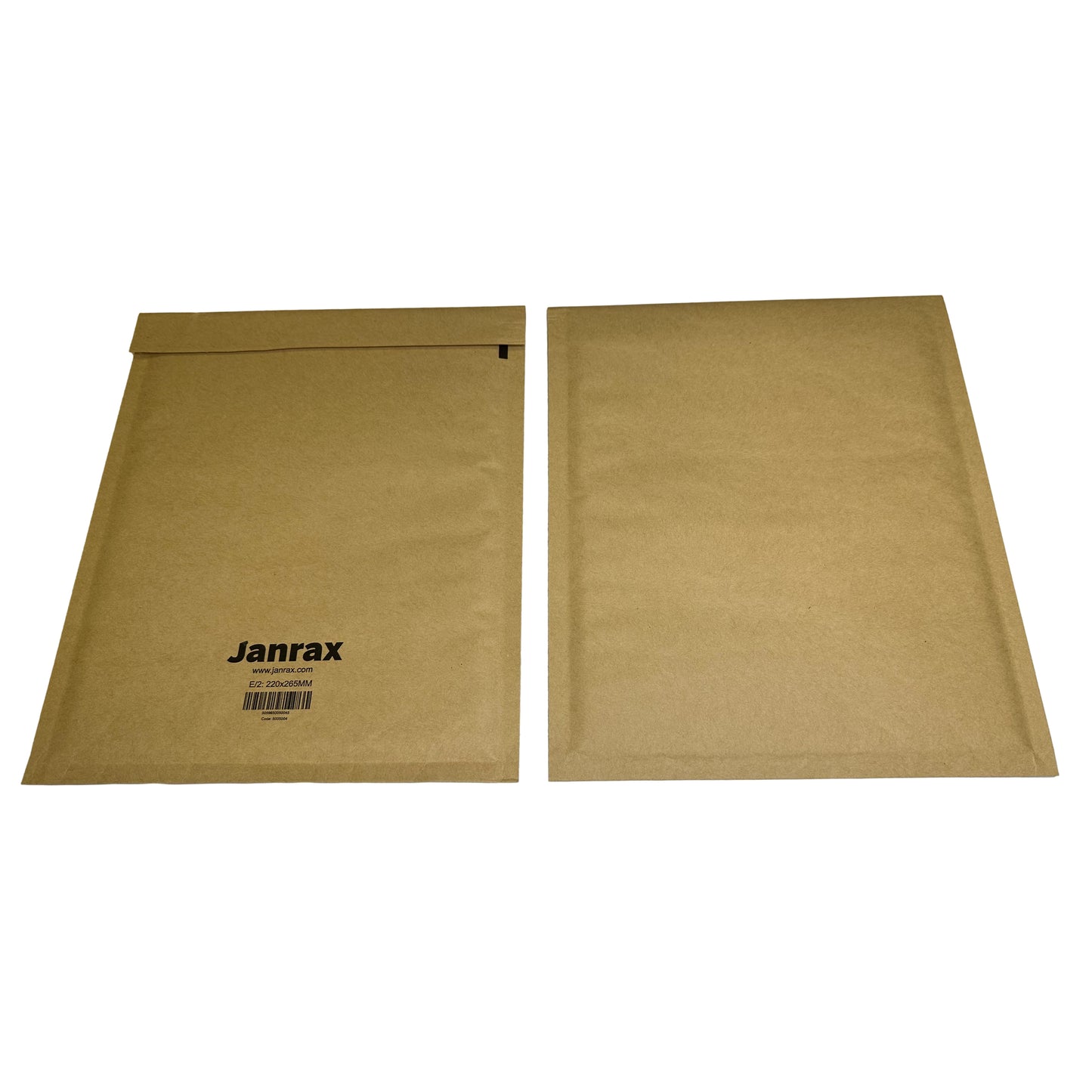 Bubble Lined Size 2/E Padded Brown Postal Envelope by Janrax
