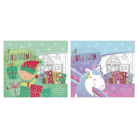 Large Christmas Colouring Pack