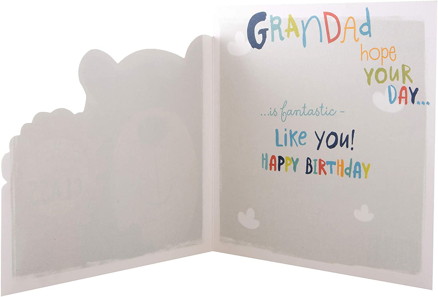 Cute 'All About Gus" Design Grandad Birthday Card 