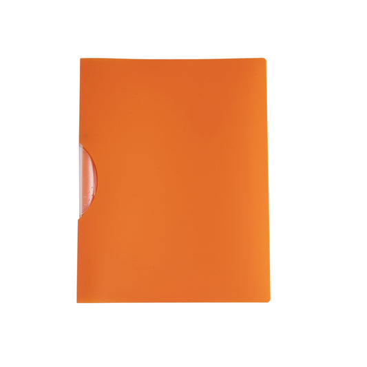 A4 Orange Swing Clip Folder Document File