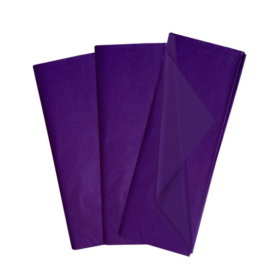 Pack of 800 Purple Acid Free 50 x 70cm Tissue Paper Sheets