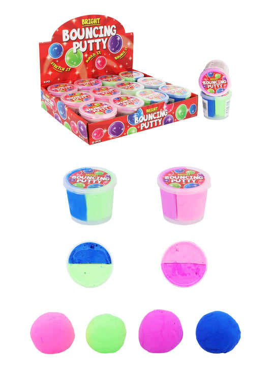 30g Two Tone Colour Bouncing Putty Tub