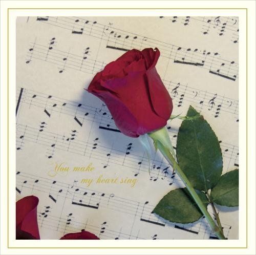 Camden Rose Graphic Open Valentine's Day Card