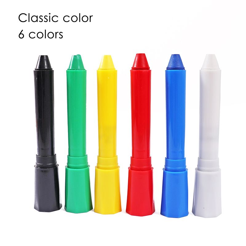 Pack of 6 Assorted Colours Face Paints