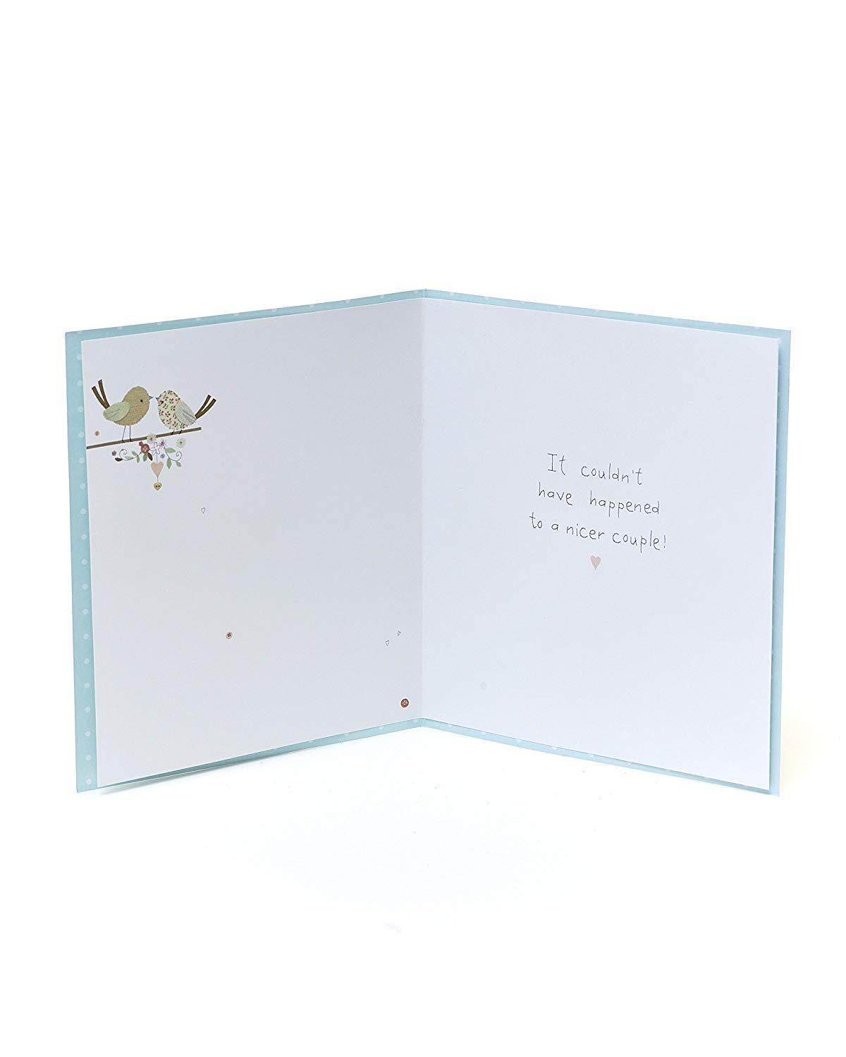 Love Birds Engagement Card 
