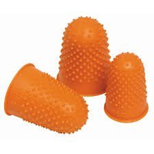 Q-Connect Thimblettes Size 3 Orange