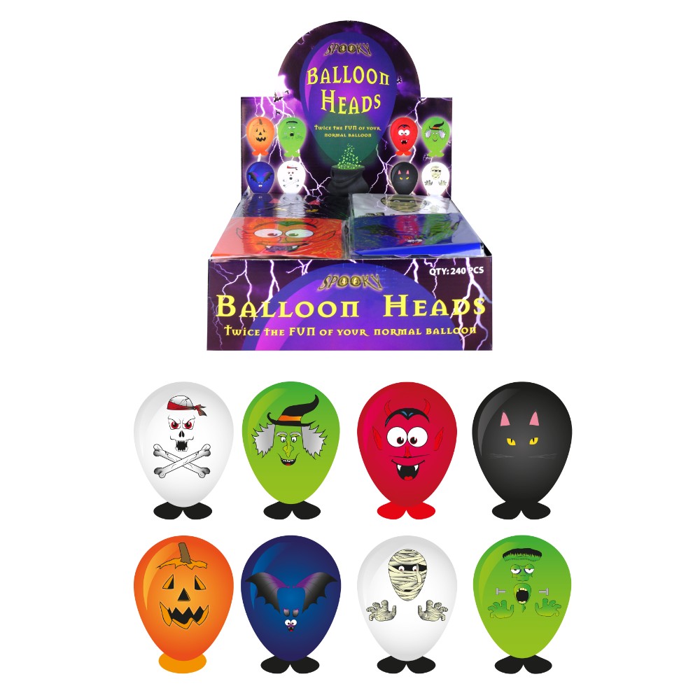 Balloon Heads Halloween {DC}