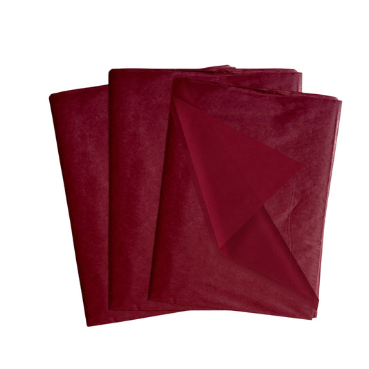 Pack of 1440 Wine Colour Acid Free 50 x 70cm Tissue Paper Sheets