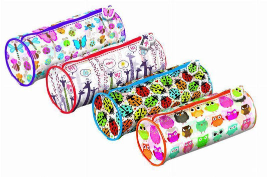 PVC 20cm Cylinder Pencil Case
