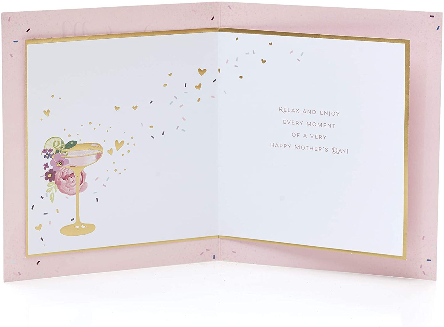 For Lovely Mum From Your Daughter Sparkling Cocktails Mother's Day Card