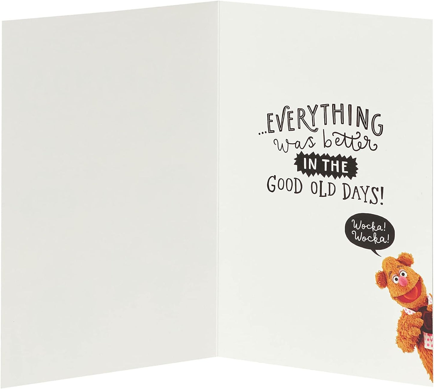 Disney The Muppets Gold Foil Design Grandad Father's Day Card