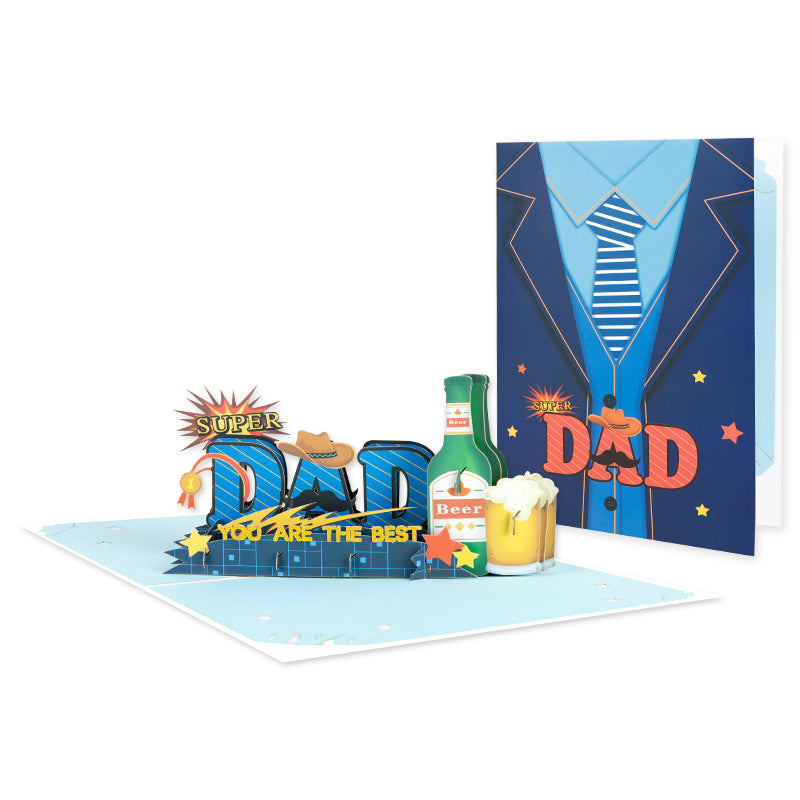 Star of the Day 3D Pop Up Father’s Day Card