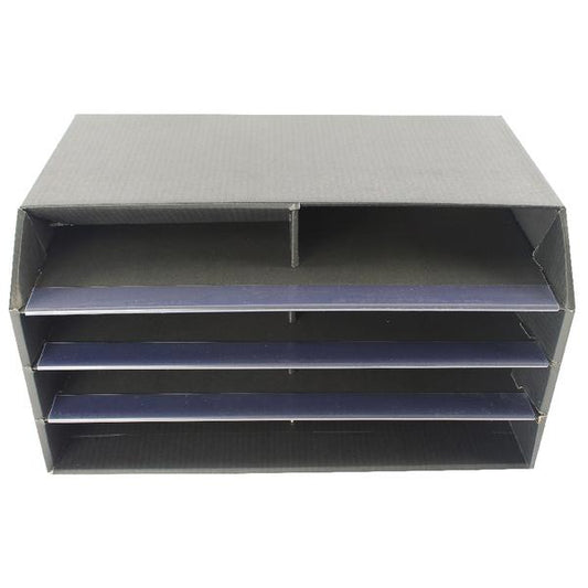 Q-Connect Mail Sorter Black (495 x 315 x 280mm) KF01039