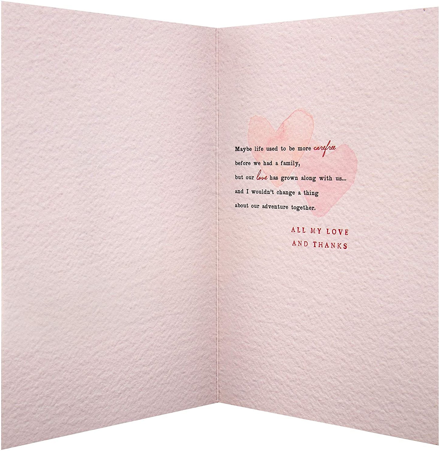 To My Wife Hidden Message Feature Mother's Day Card