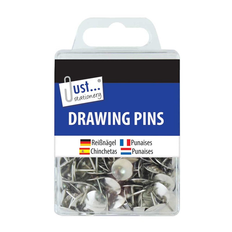 Pack of 120 Assorted Drawing Pins 