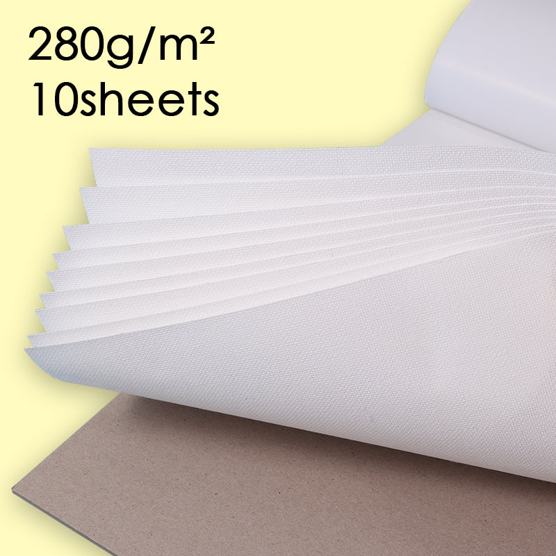 A4 10 Sheets Canvas Pad