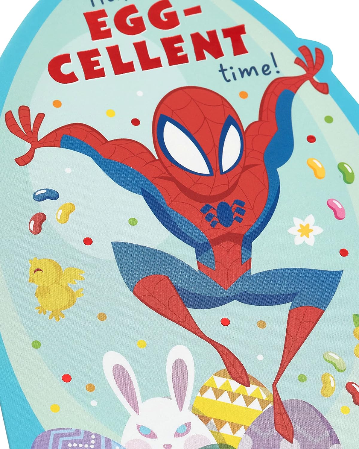 Egg Hunt Design Marvel Spider-Man Easter Card