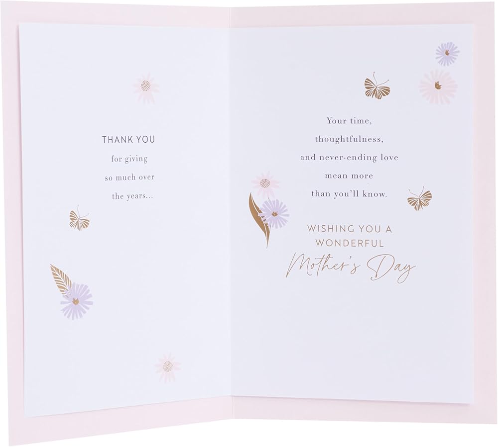 Bouquet of Flowers Design Mam Mother's Day Card
