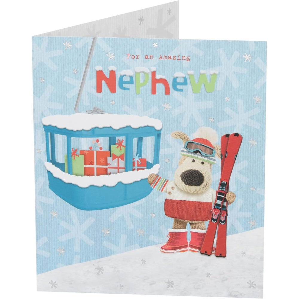 Boofle With Presents Nephew Christmas Card
