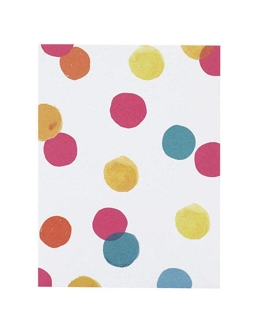 Female Coloured Spot Gift Card Holder Multi Perfect for Mother's Day or Birthdays