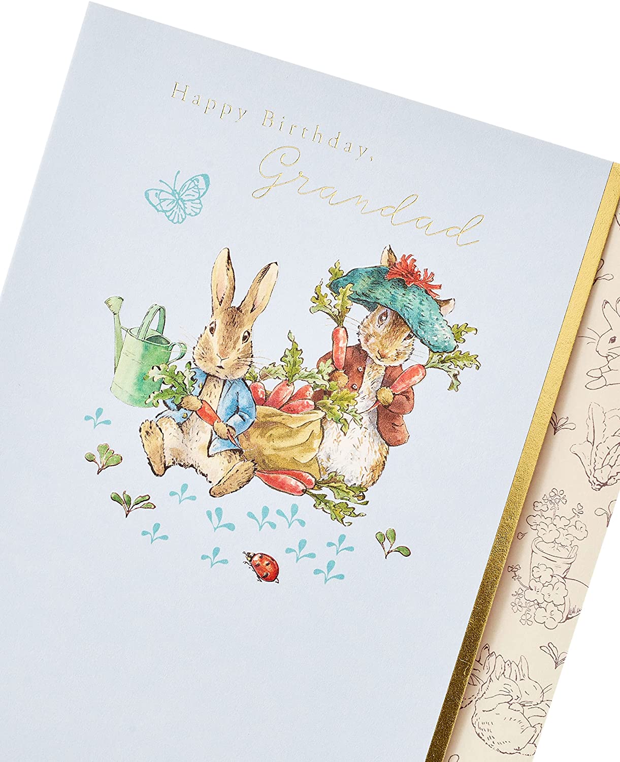 Peter Rabbit Birthday Card for Grandad