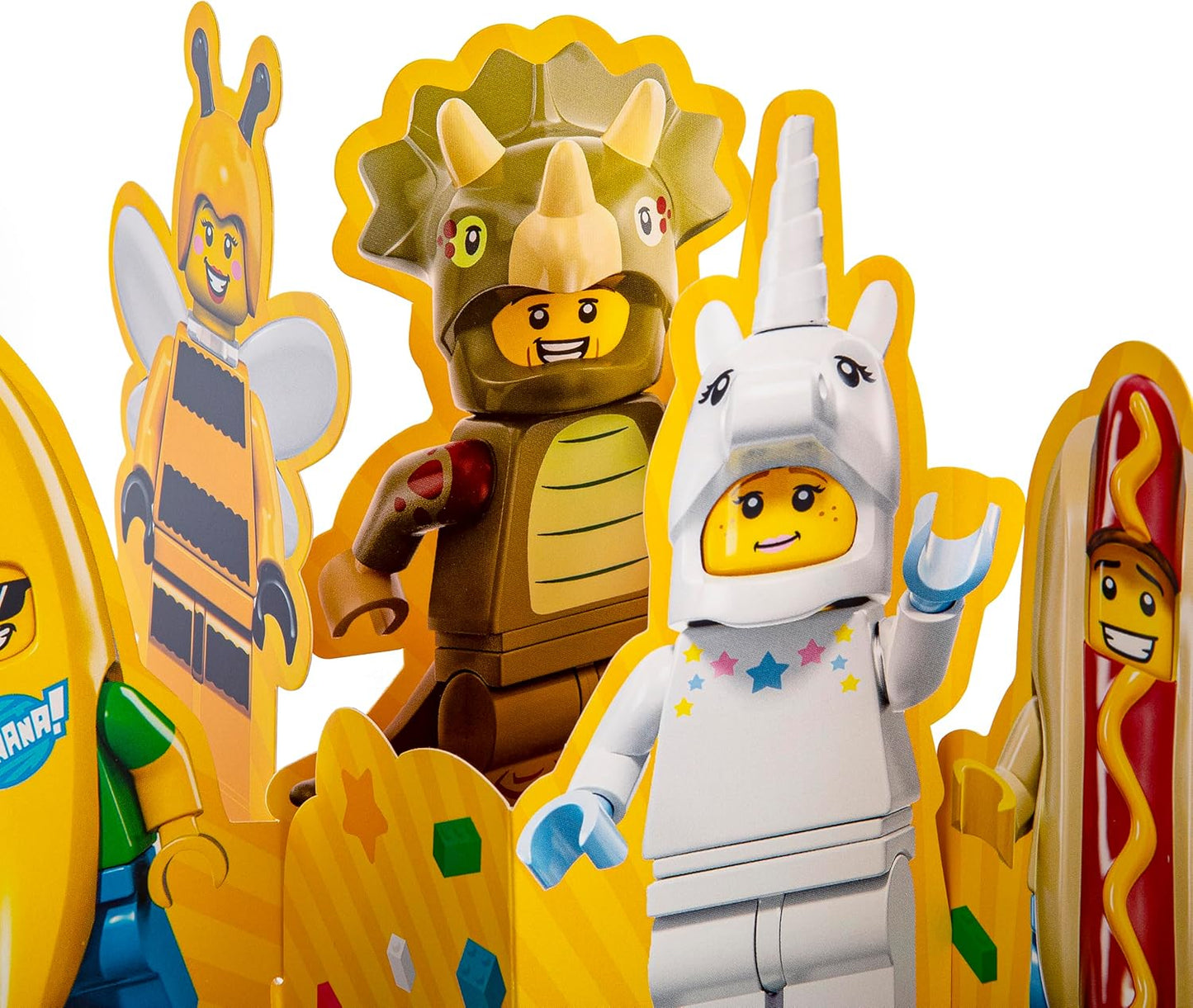 LEGO Characters 3D & Pop Up Design Birthday Card
