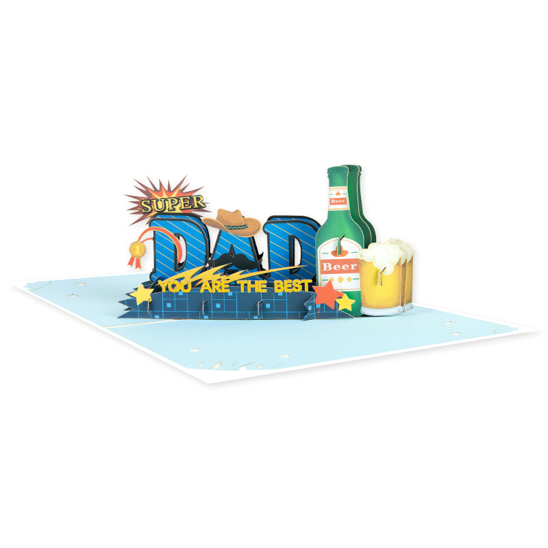 Star of the Day 3D Pop Up Father’s Day Card