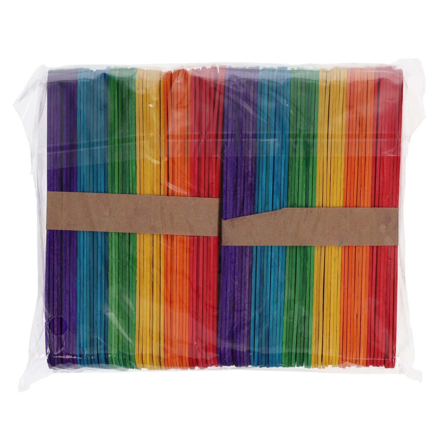 Bag 200 Jumbo Coloured Lollipop Sticks by Crafty Bitz