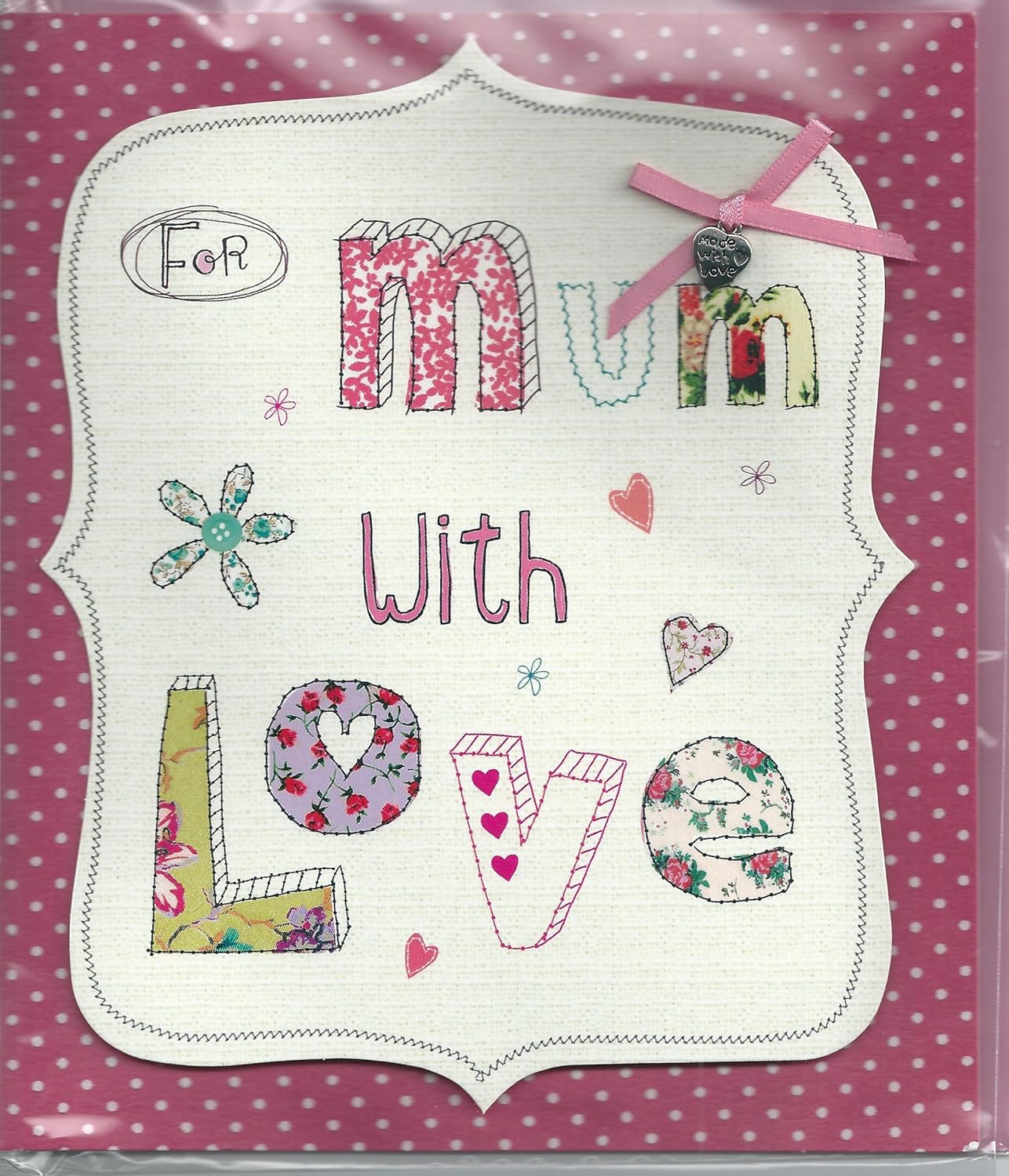 For Mum With love Happy Mother's Day Card