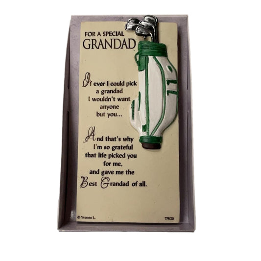 A Special Grandad Timeless Words Plaque - Father's Day Birthday Christmas Gift