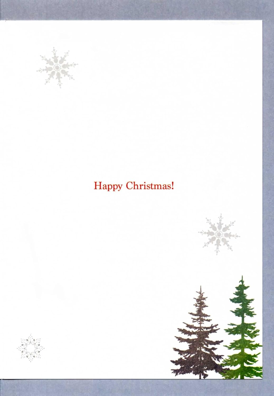 Magnificent Stag Embellished Brother Large Christmas Card