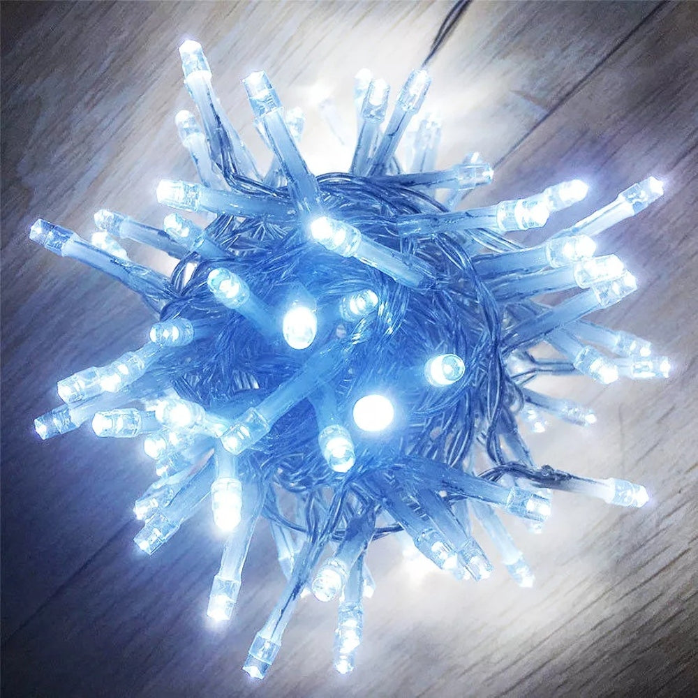100 Cold White Indoor Battery Operated Led Lights