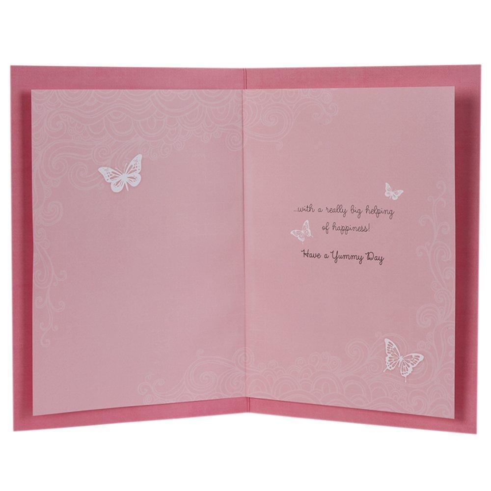 For Mum Cute Cupcake Ribbon Finished Design Mother's Day Card 