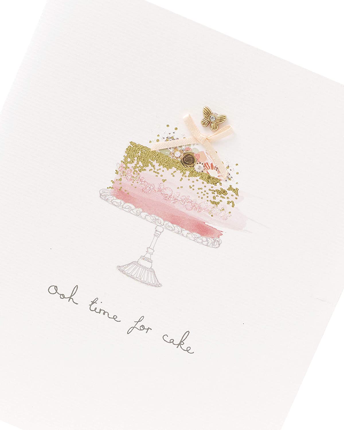 Handmade Beautiful Cake Design Birthday Card