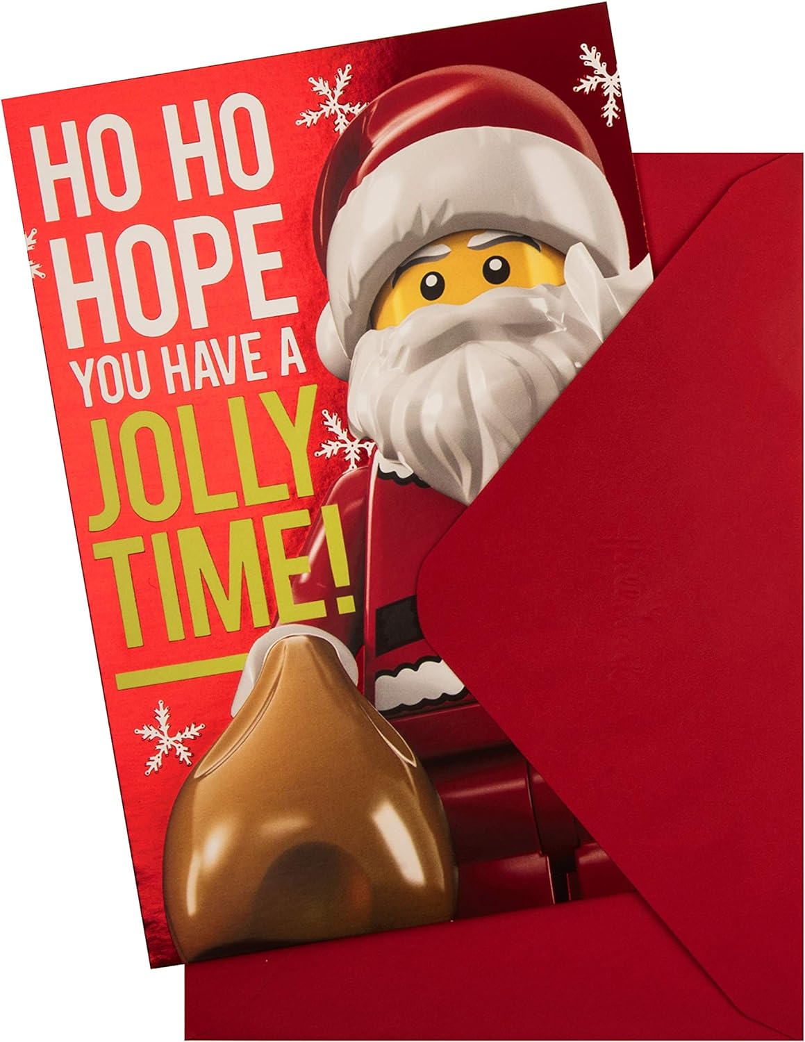 Lego Santa Design Christmas Card for Any Recipient
