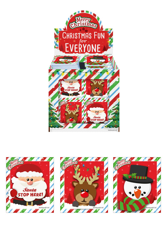 Pack of 12 Christmas Notebooks