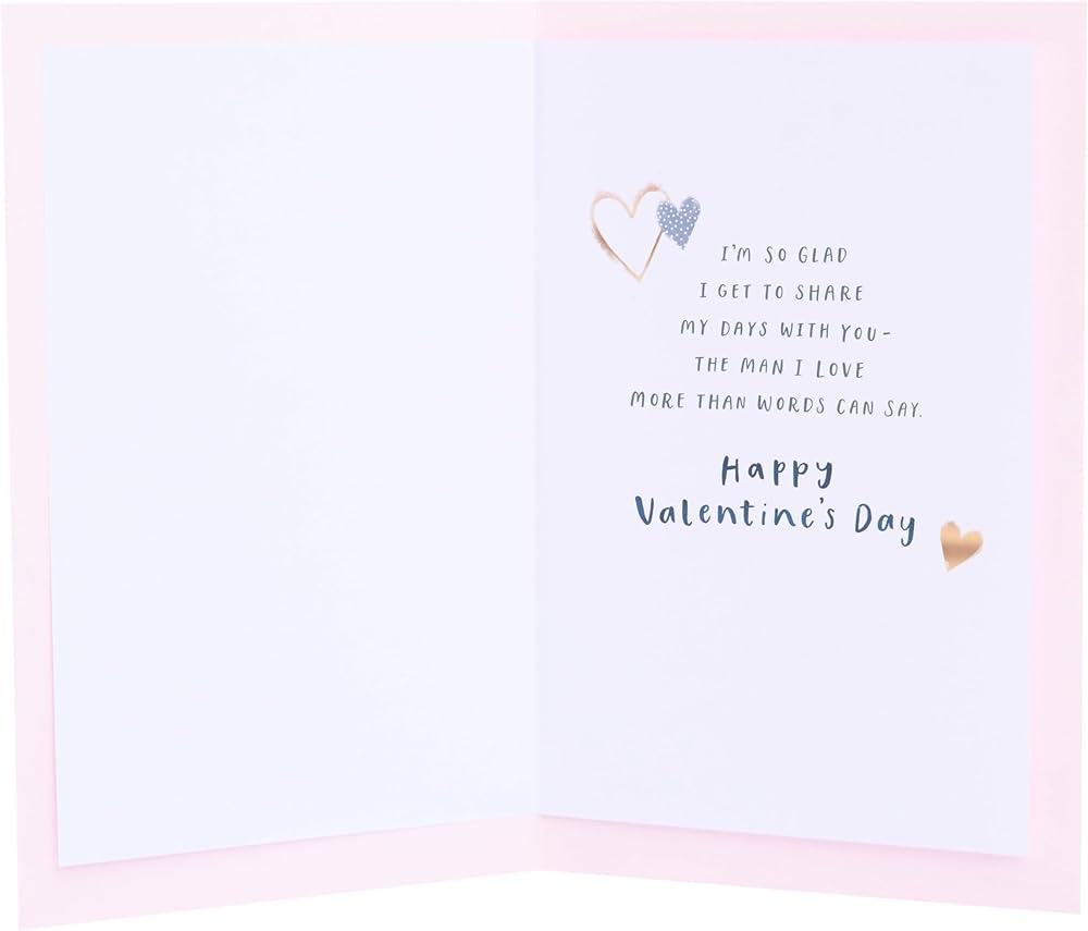 Otters Design Husband Valentine's Day Card