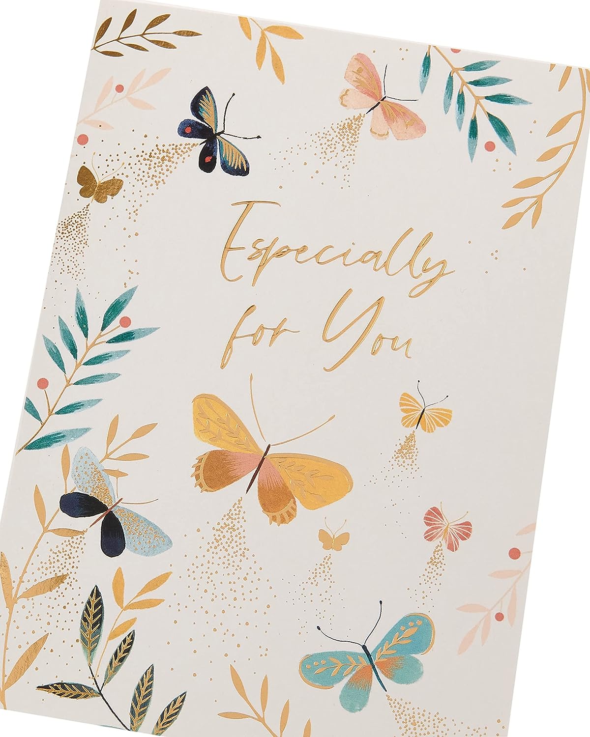Butterfly Design Especially For You Birthday Card