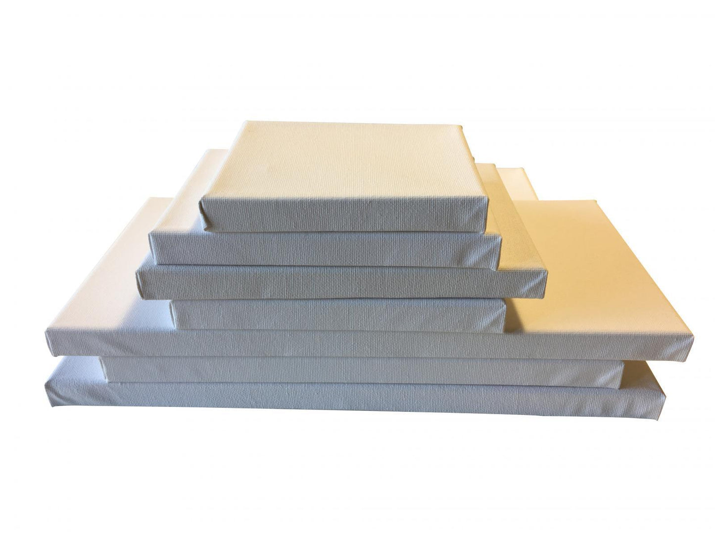 Pack of 5 Stretched Mini Canvas Wooden Frames 280gsm 16x22cm