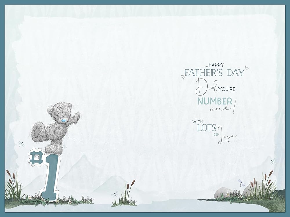 Bear Storyboard Dad Father's Day Card