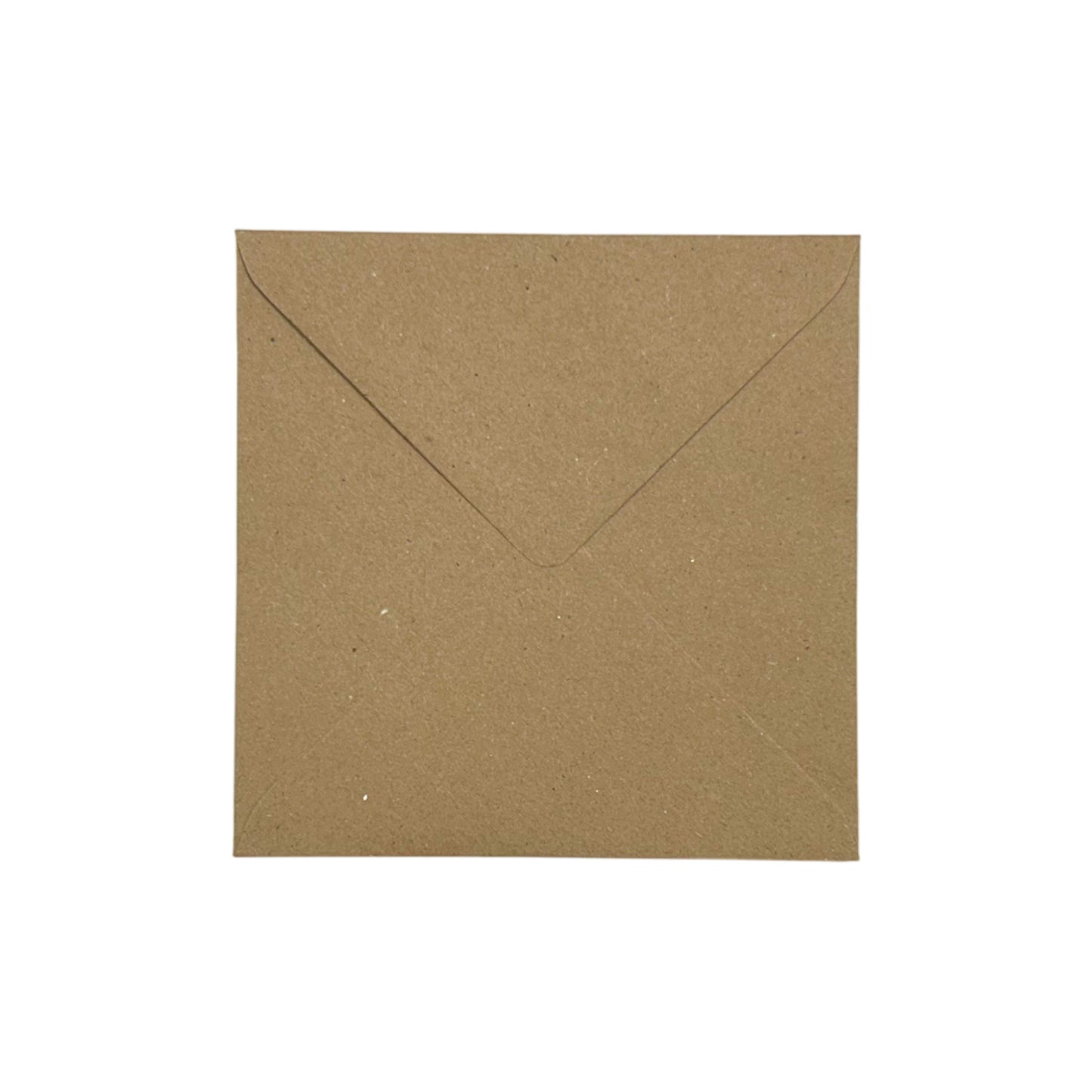 Pack of 50 Eco Kraft Recycled 110gsm 155x155mm Gummed Envelopes