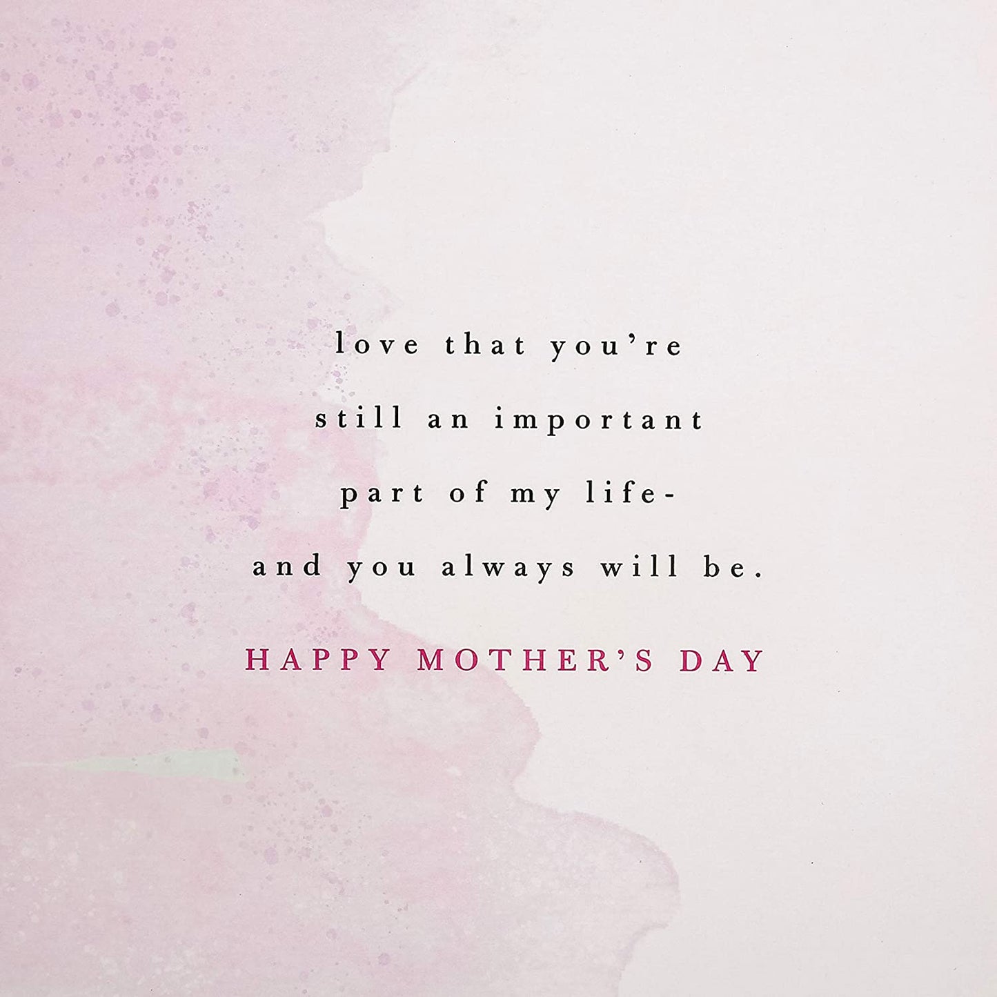For Grandma Contemporary Rose Gold Mother's Day Card