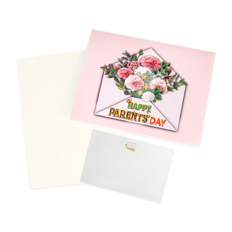Bloom & Gratitude 3D Pop Up Parents Day Card