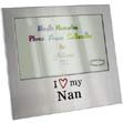 I Love My Nan 6" x 4" Aluminium Frame - FA518N
