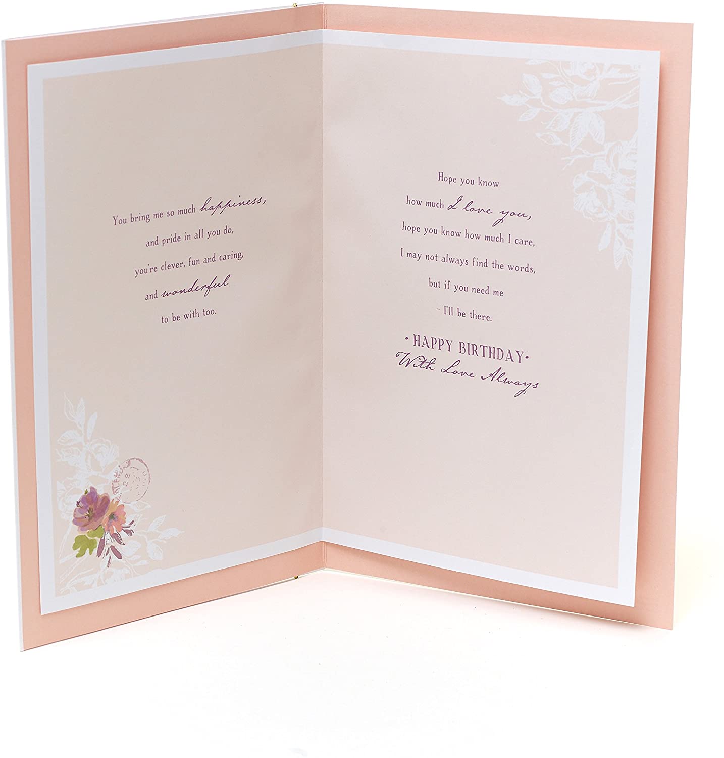 Special Daughter Birthday Large Card Lovely Sentiment Verse