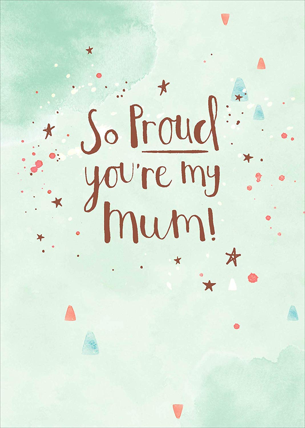So Proud You're My Mum Foil Finished Boutique Mother's Day Card